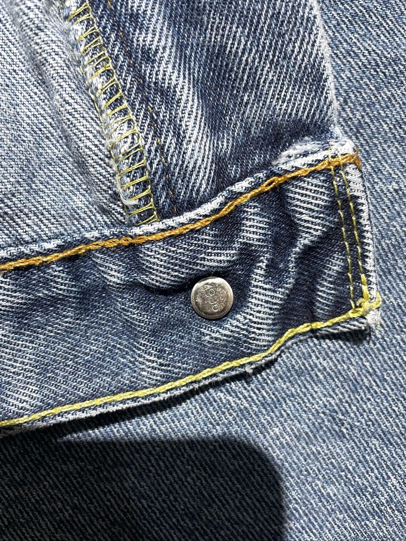 Celana Levis 505 blue jeans regular fit, foto 5