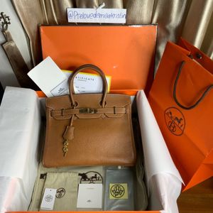 Preloved rec Birkin 25 Gold Ghw authentic