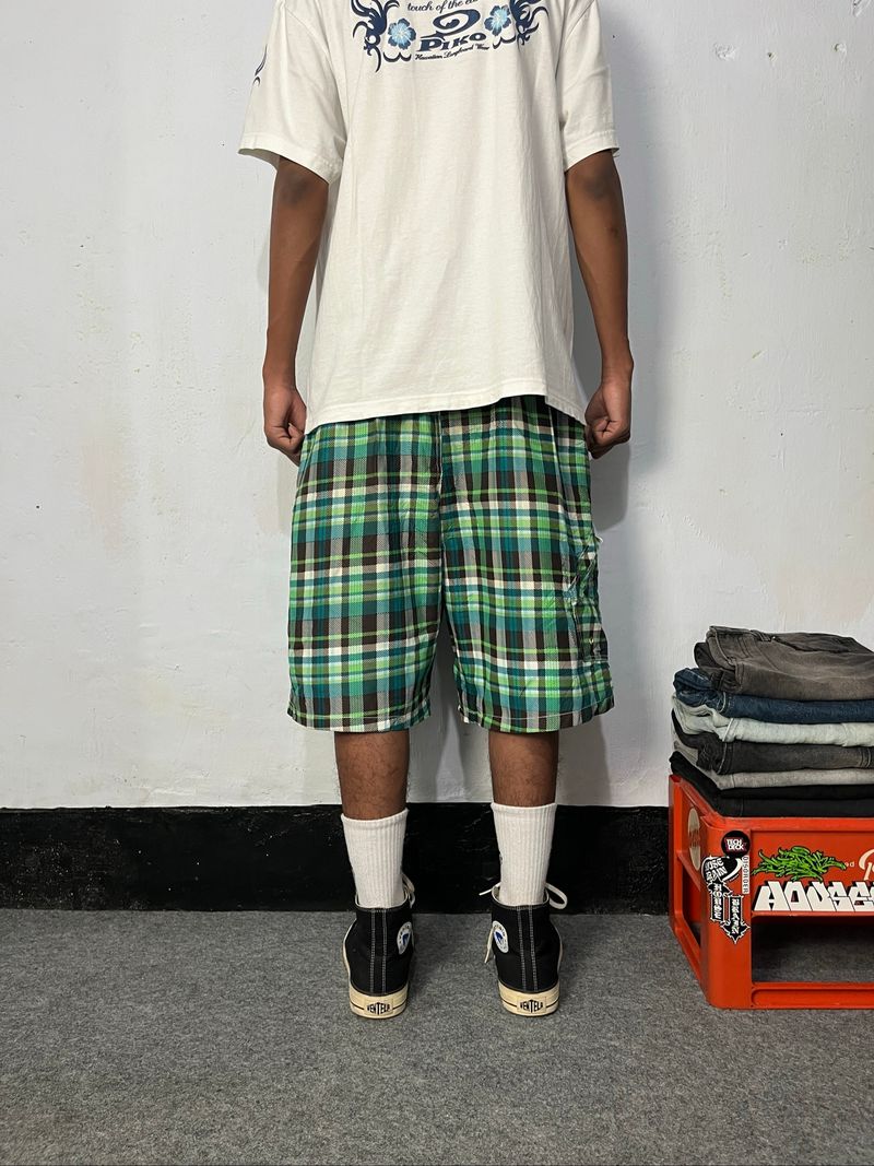 PLAID SHORTS PANTS, foto 4