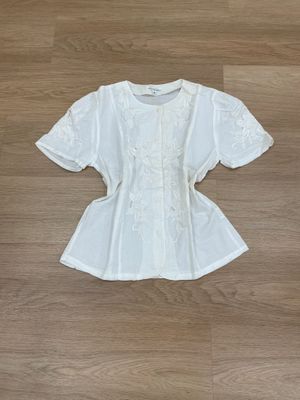 Blouse kemeja putih