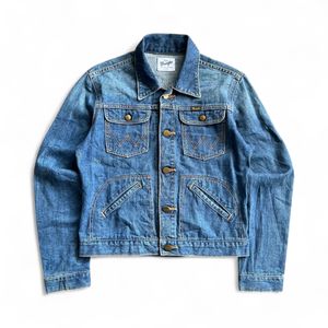Wrangler Vintage Y2K Denim jacket Pria blue