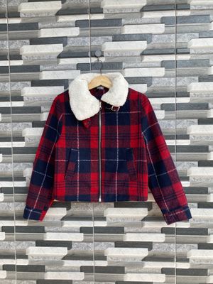 H&M Streetwear Casual Bomber jacket Wanita multicolor