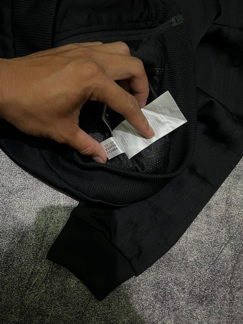 Tracktop Adidas superstar hitam, foto 7