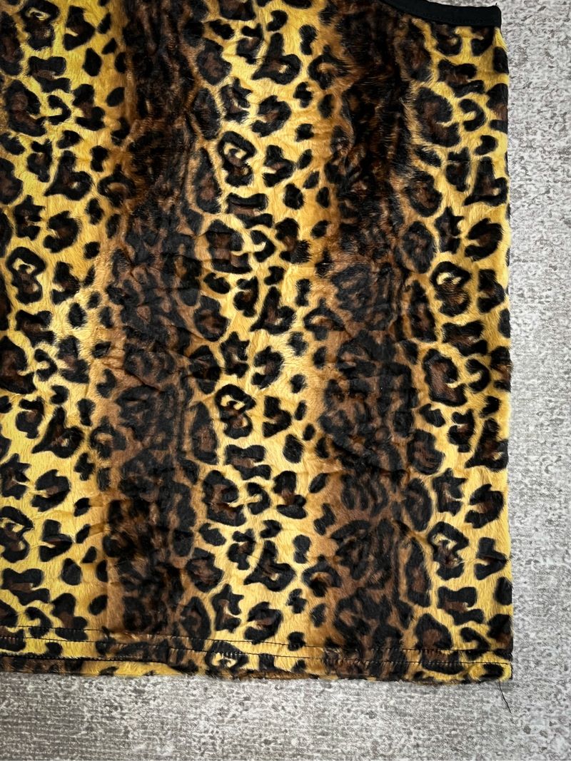 Clash Ahead Leopard Velvet Tanktop, foto 4