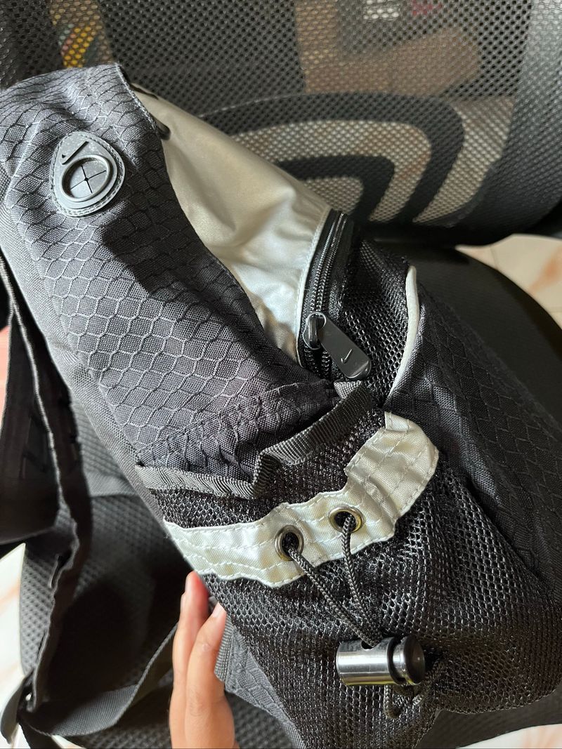 Backpack RANSEL NIKE COMMUTE BLACK GREY SECOND ORIGINAL, foto 3