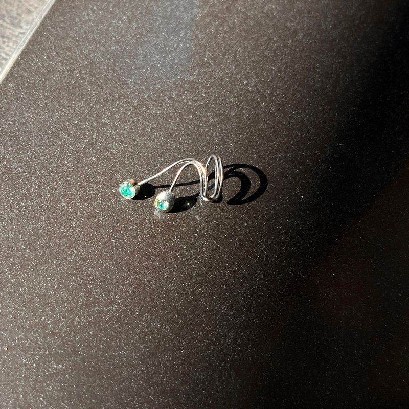 Anting klip daun telinga, foto 2