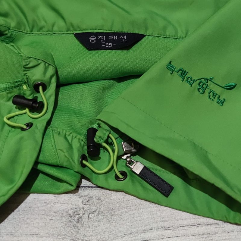 Casual Windbreaker Pria green, foto 4