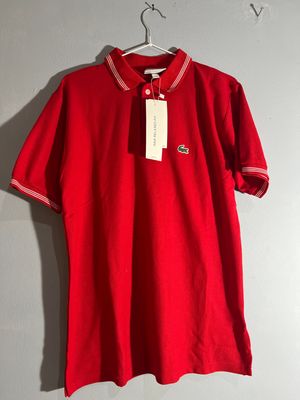 Lacoste Sportswear Casual Polo shirt Pria red