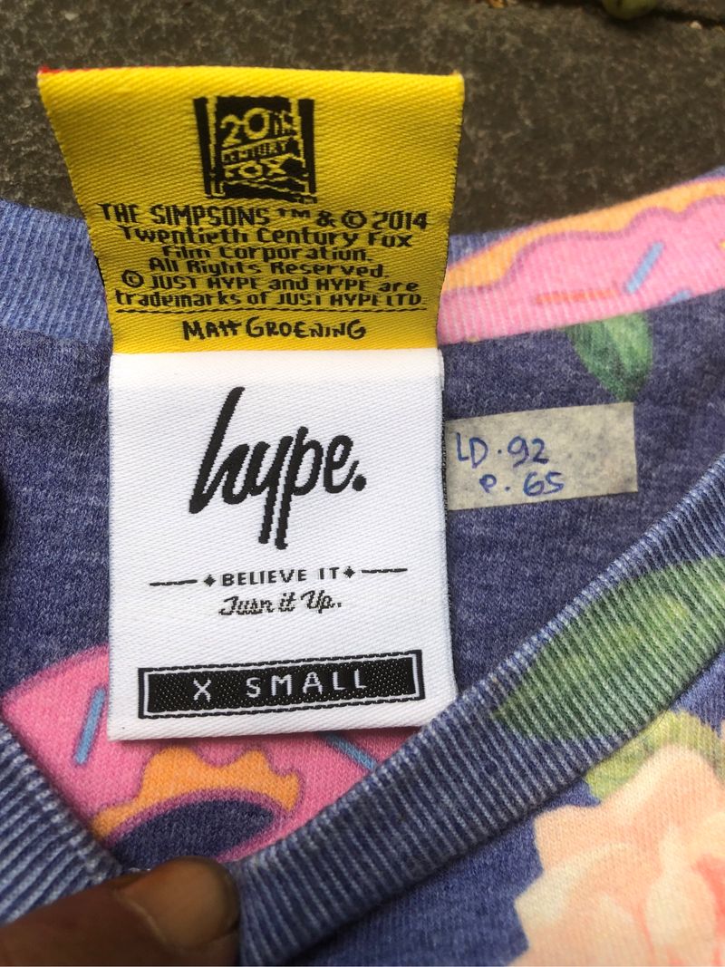Hype x the simpson sweatshirt fullprint, foto 6