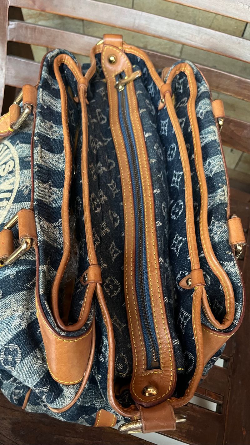 Louis Vuitton Cabas Raye Denim, foto 3