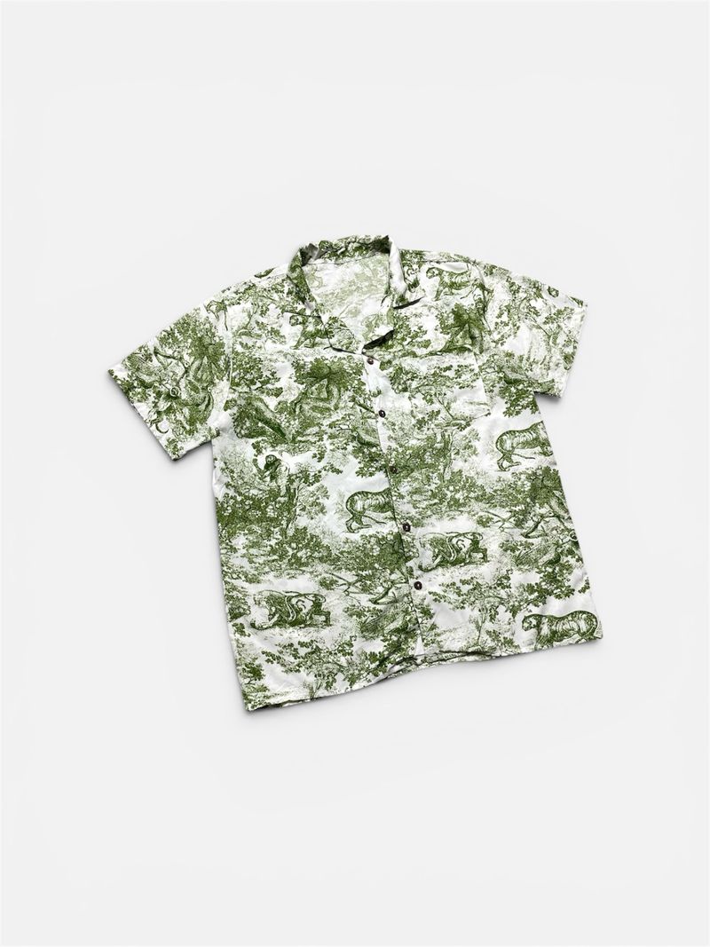 Blank summer short sleeve shirt, foto 2