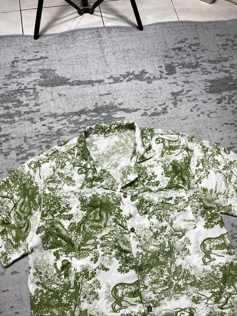 Blank summer short sleeve shirt, foto 4