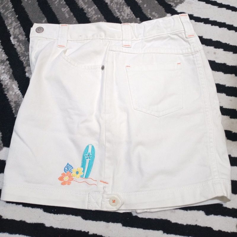 Gymboree jeans white skirt, foto 3