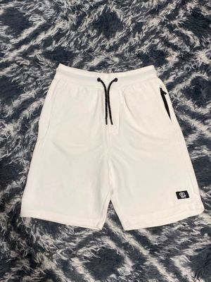 Celana pendek zara pocket zipper white