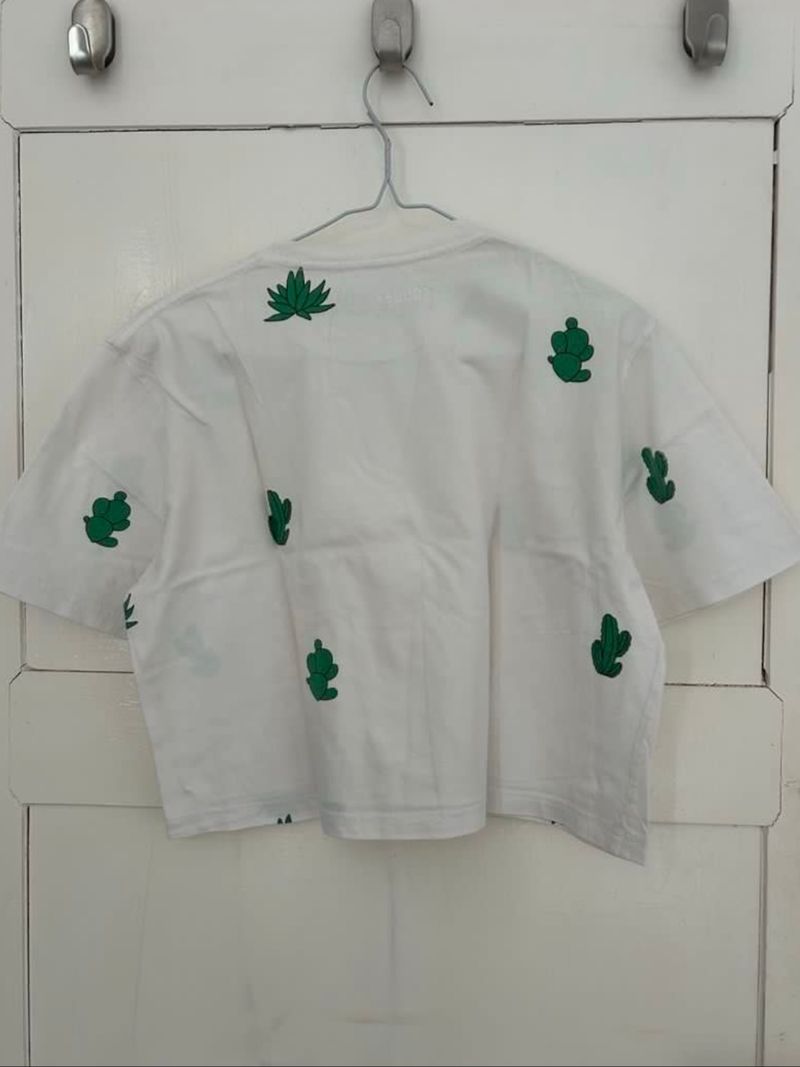 Atasan Crop Putih Goodsdept, foto 2