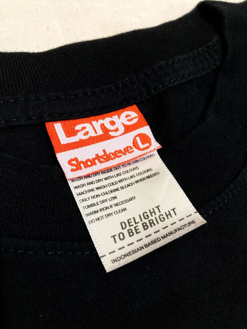 T-SHIRT - BLACK - SHORTSLEEVE, foto 4