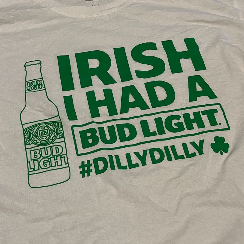 Kaos Hanes Irish Budlight, foto 2