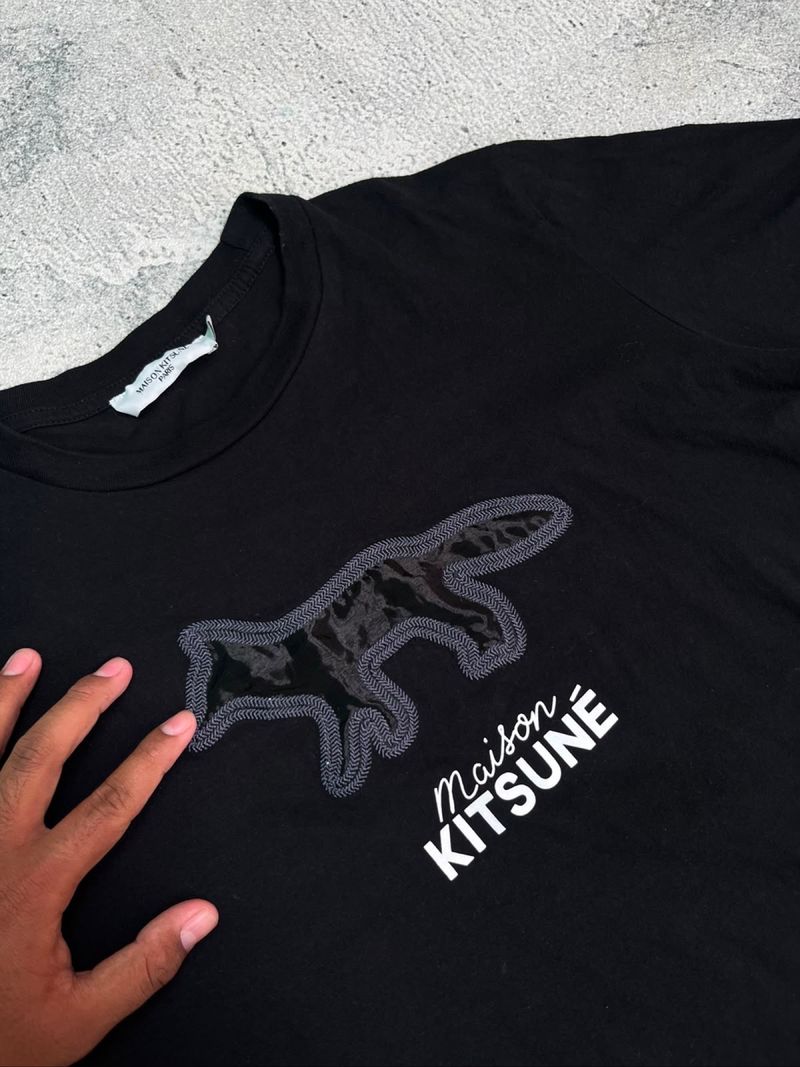 MAITSON KITSUNE ICONIC LOGO TEE SHIRT, foto 6