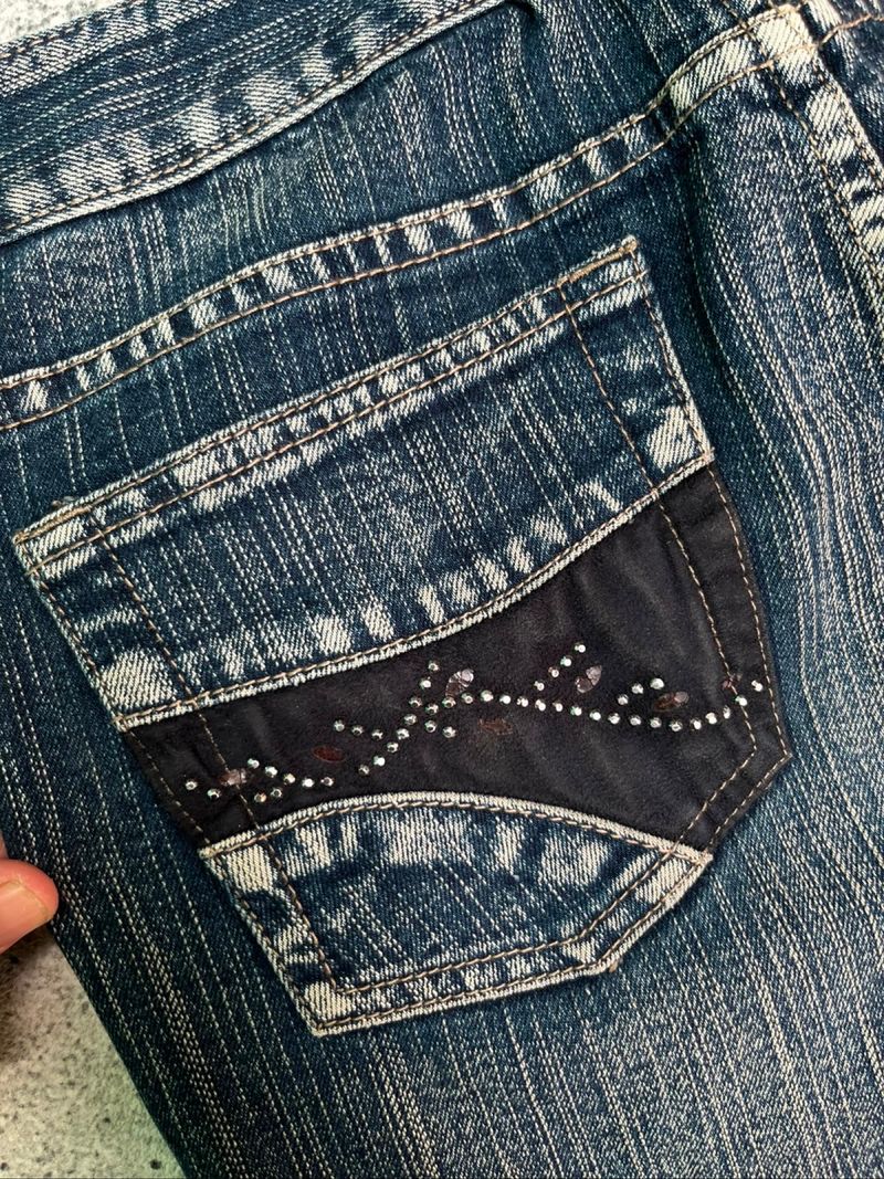 VINTAGE 2000’s BOOTCUT FLARE JEANS BY T2000, foto 8