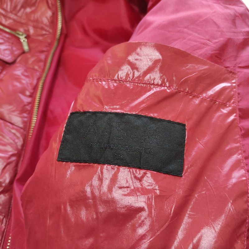 A.s.m Puffer Fur Jacket Vkei Japanese Style, foto 6