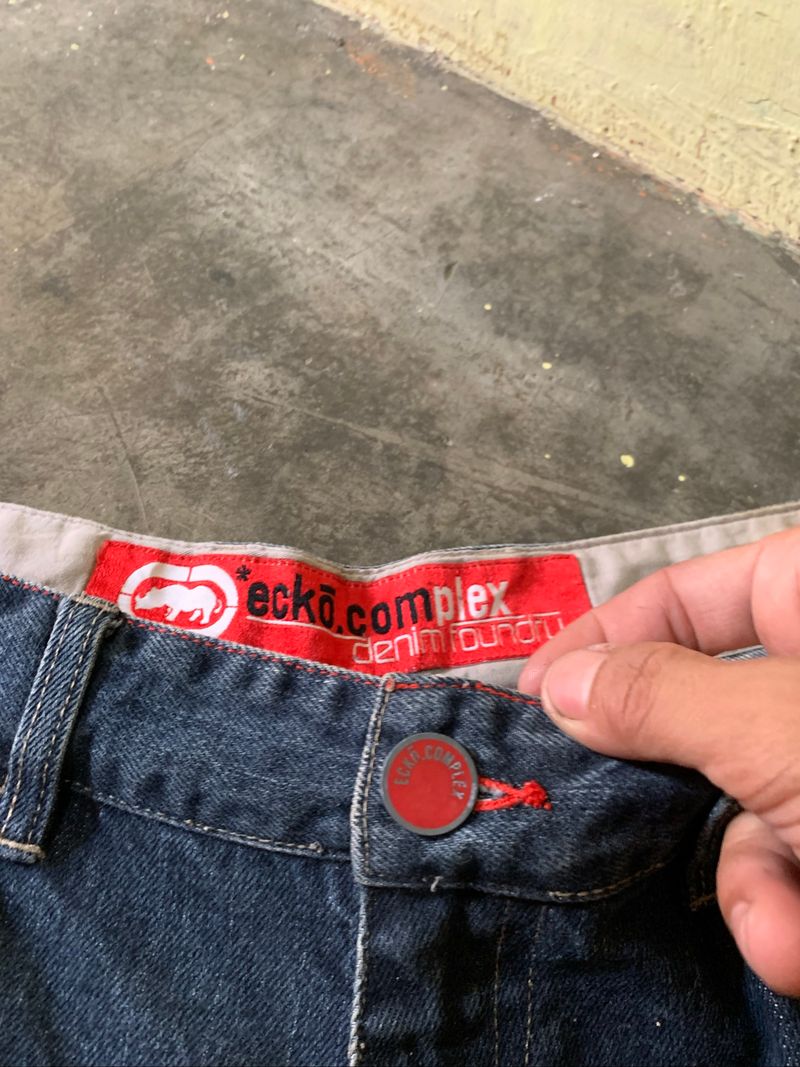 Celana  Y2K Jorts Carpanter Ecko Untld Complex Denim., foto 6