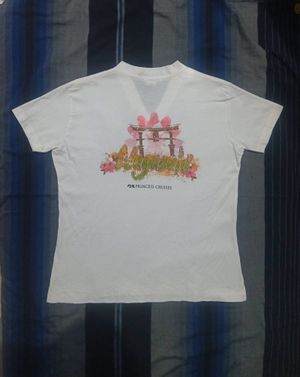 Vintage Princess Cruises Nagasaki T-shirt V-neck SZ M Boxy