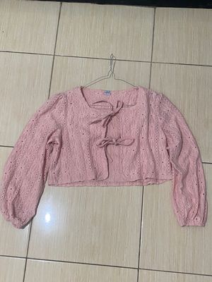 Fairy Blazer Wanita pink