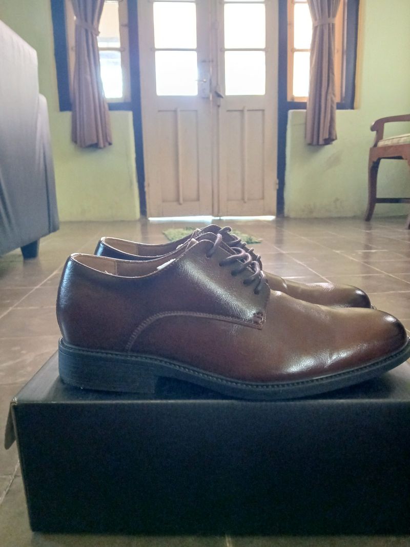 Pantofel/derby Prabu Rusdi Brown, foto 3