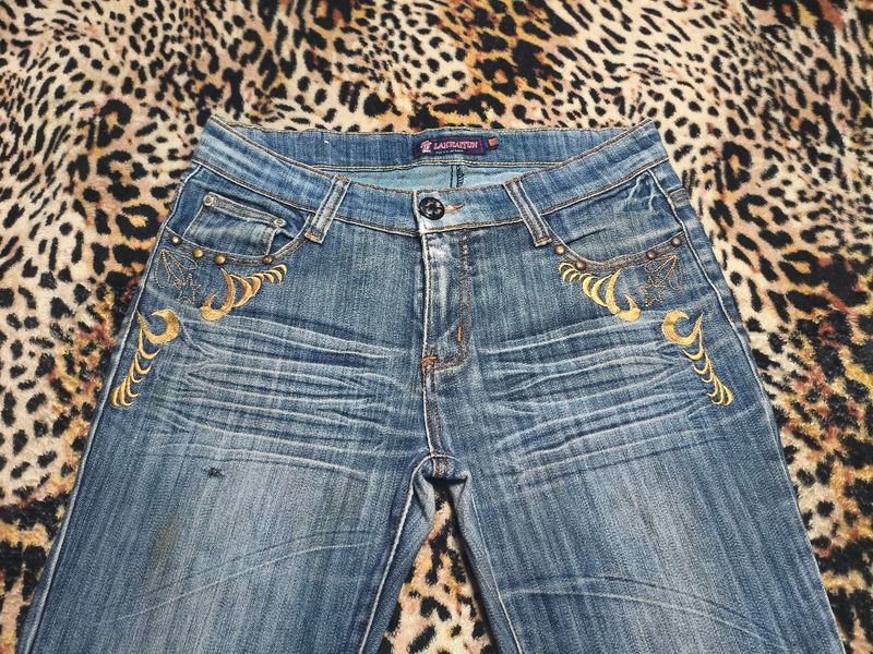 FLARE JEANS LOW RISE SIZE 32, foto 2