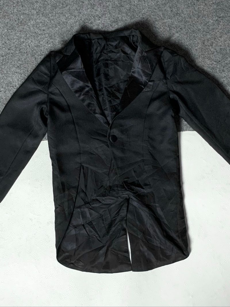 J - grows asymmetrical tailcoat blazer, foto 4