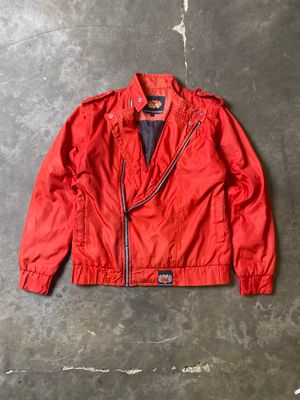 vintage jacket ramones parachute biker