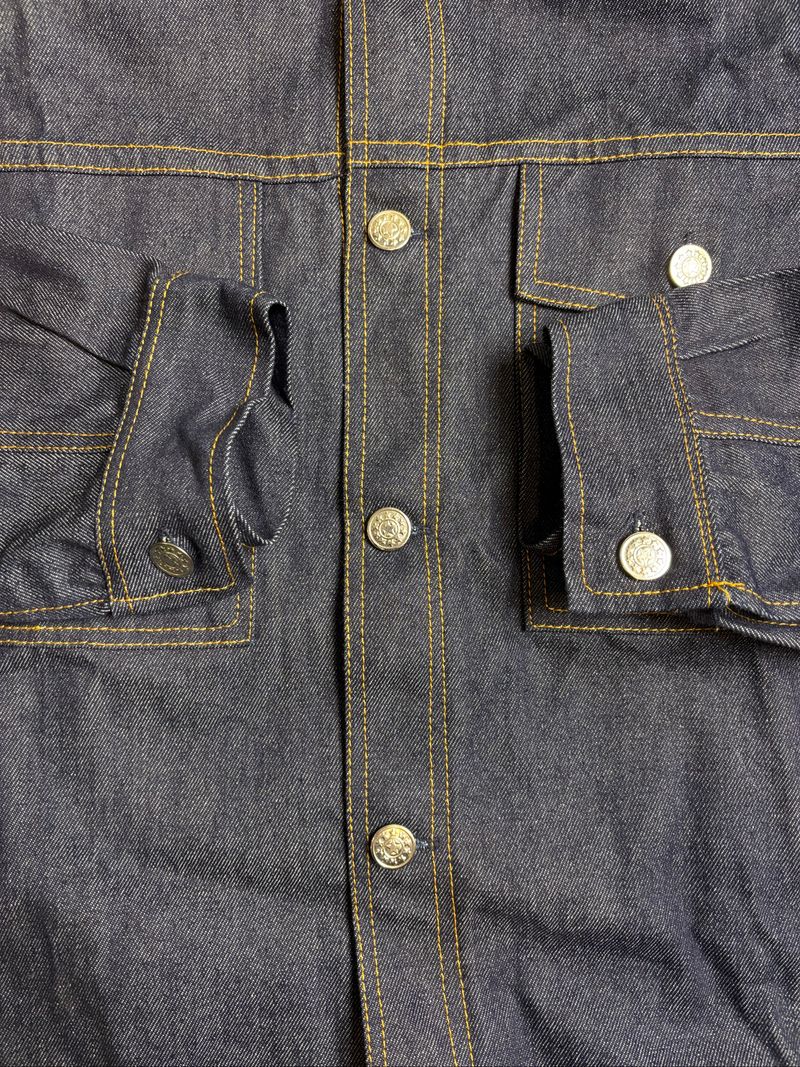 Denim Jackets Blue Indigo Type I, foto 4