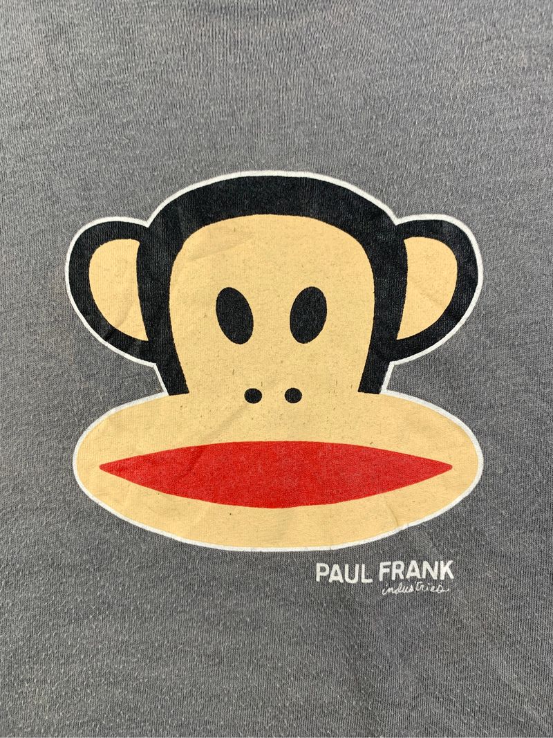 2010 Paul Frank Gray Julius Logo Tee (M), foto 2