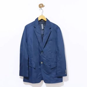 Versace Mens Single Breasted Navy Blazer Original