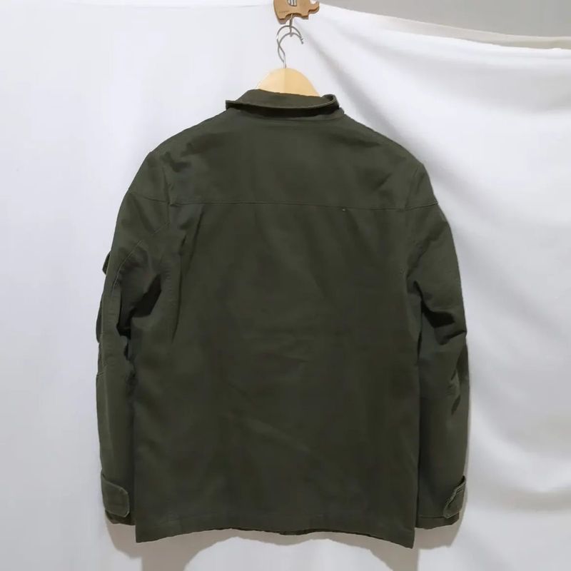 Henry Cotton's Khaki Green Multi Pocket Work Jacket, foto 4