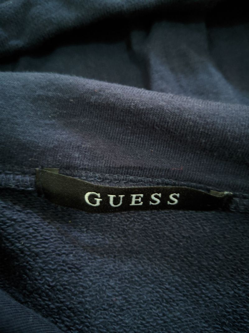 Guess Casual Hoody Pria navy, foto 2