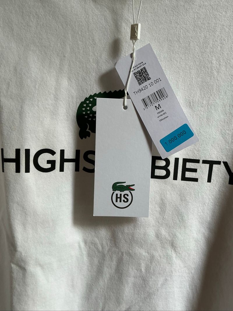 Kaos Lacoste x Highsnobiety, foto 7