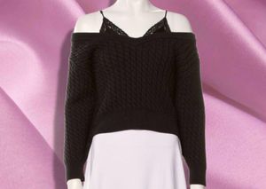 Alexander Wang Women Cable Knit Shirt