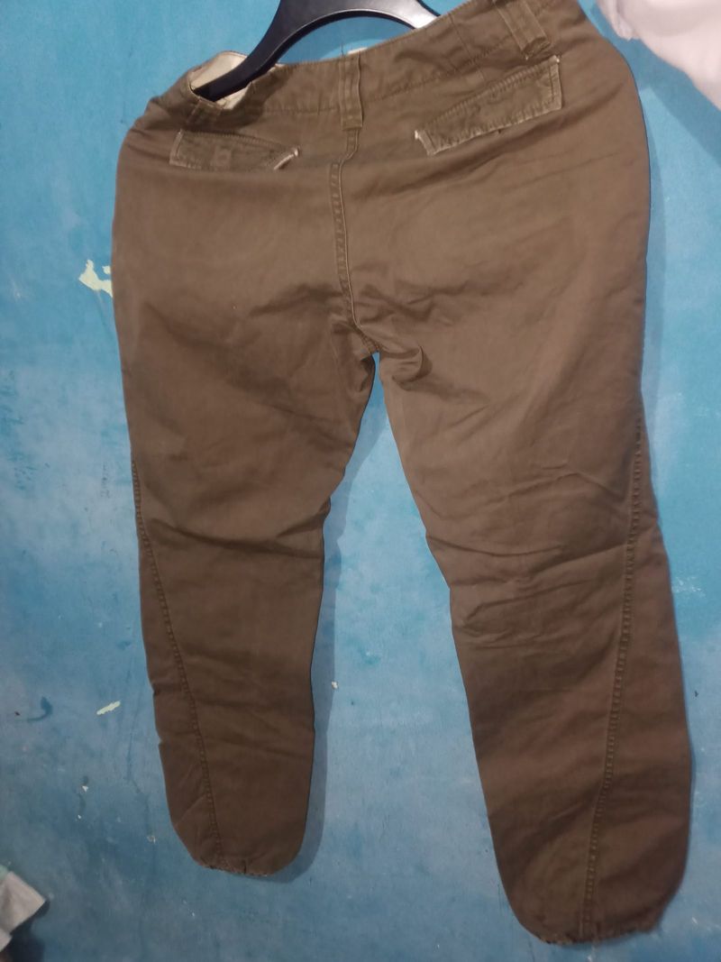 Celana cargo panjang pria, foto 4