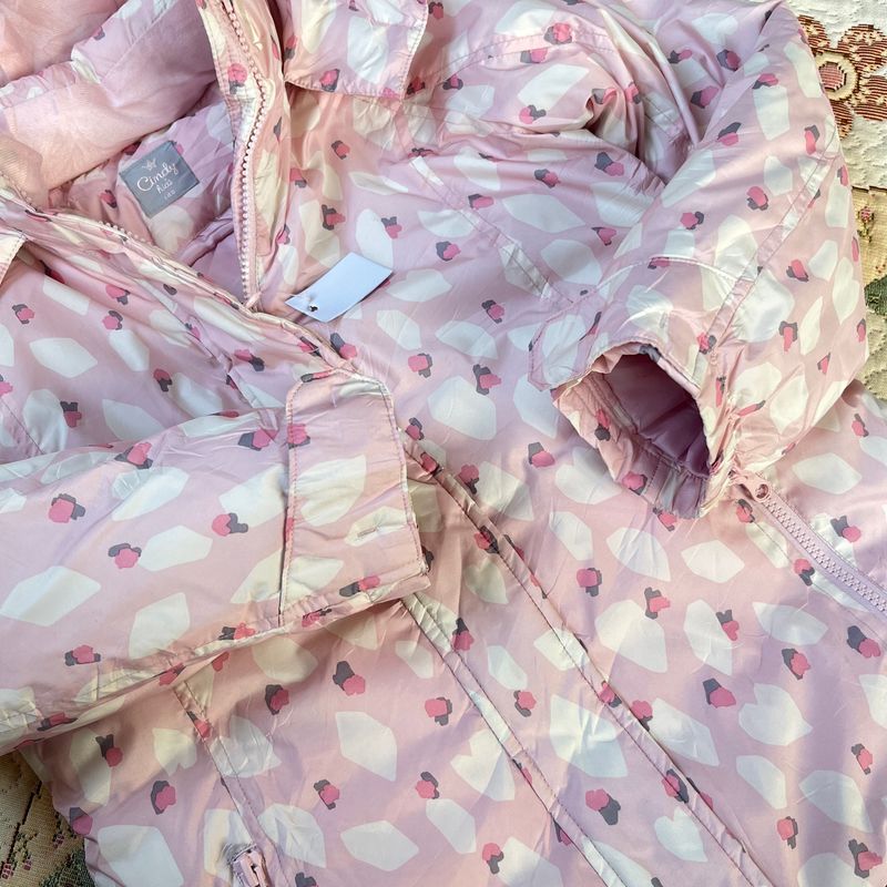Snowboard jacket anak cewek pink, foto 4