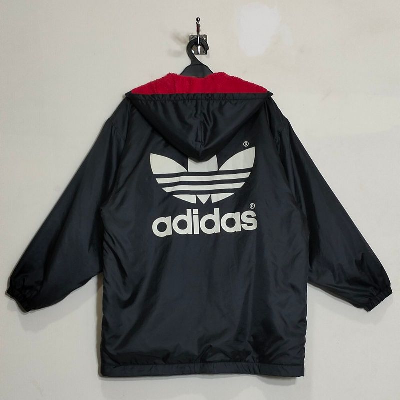 Big Logo Adidas Streetwear Windbreakers (Red Sherpa's), foto 2