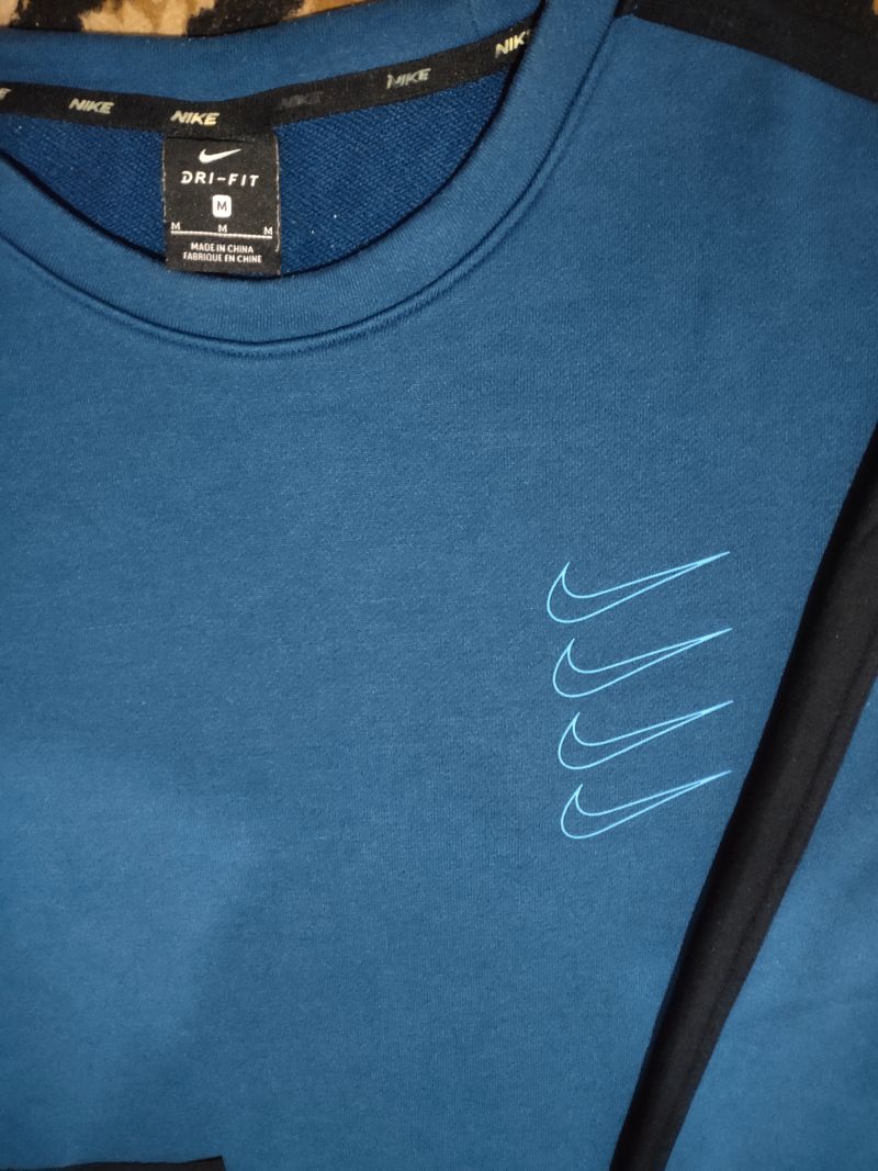 Nike Casual Sweater Pria blue, foto 3