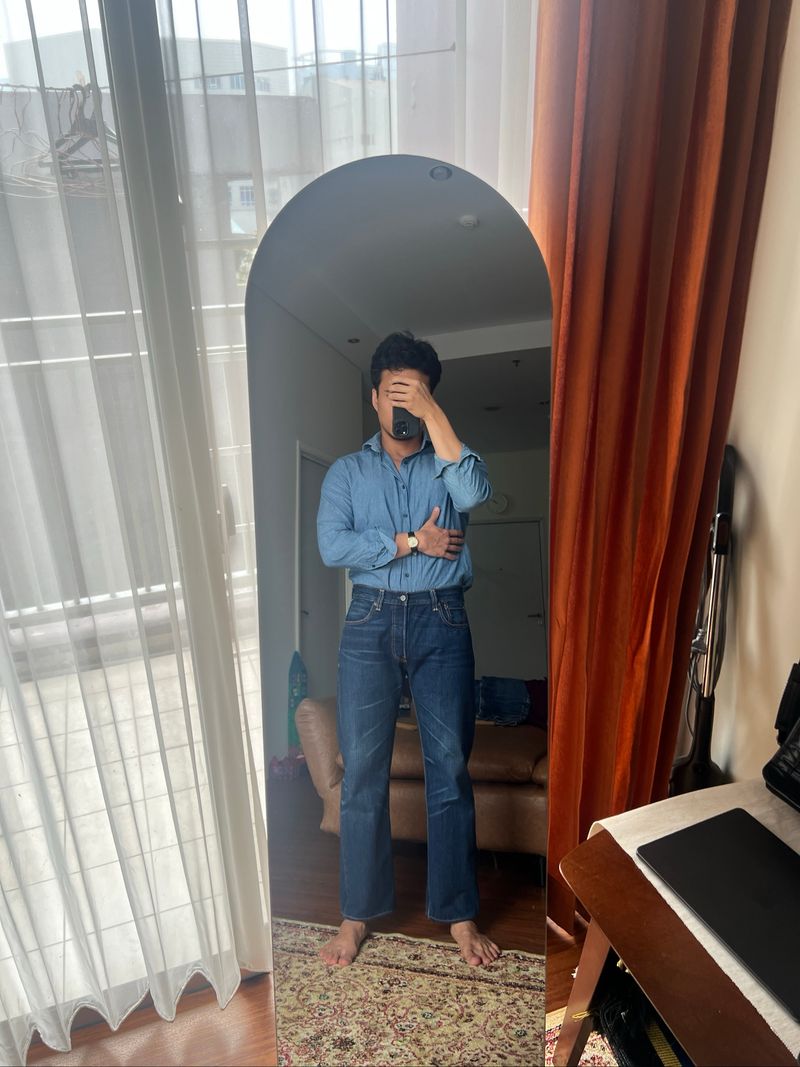 Levi's 501 selvedge, foto 2