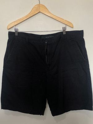 Calvin Klein Jeans Black 100% Cotton Chino Shorts Original