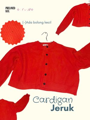 Cardigan Jeruk Pageboy
