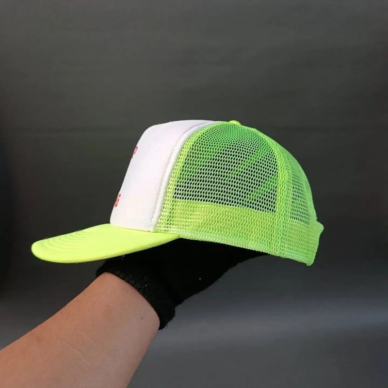 YSA - KEEP STRONG - Topi Trucker Cap Unisex Two Tone, foto 3