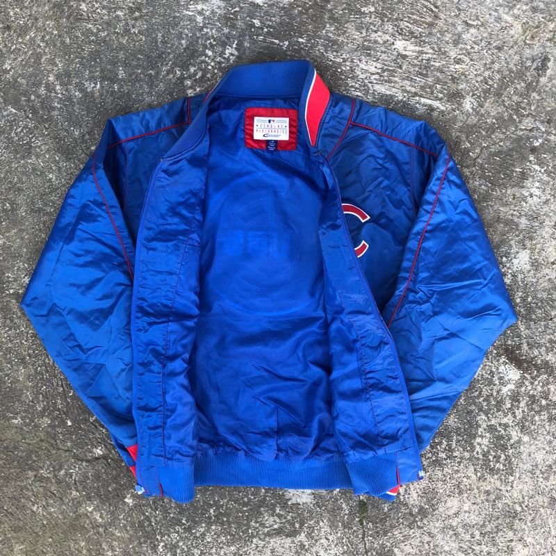 G-III MLB CHICAGO CUBS BOMBER VARSITY JACKET., foto 6