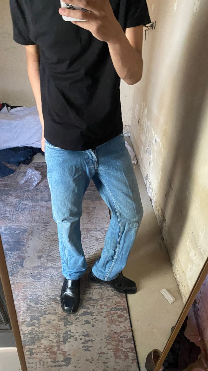 Sector paris vintage blue bootcut jeans, foto 2
