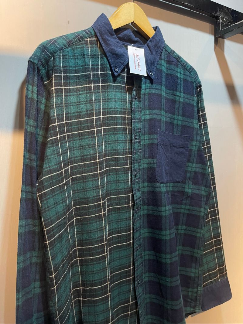 Kemeja Flannel Uniqlo, foto 2