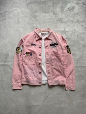 VINTAGE MILITARY SOFT PINK JACKET